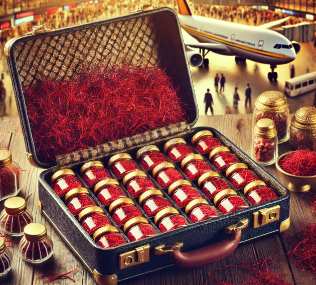 صادرات چمدانی زعفران مشهد 